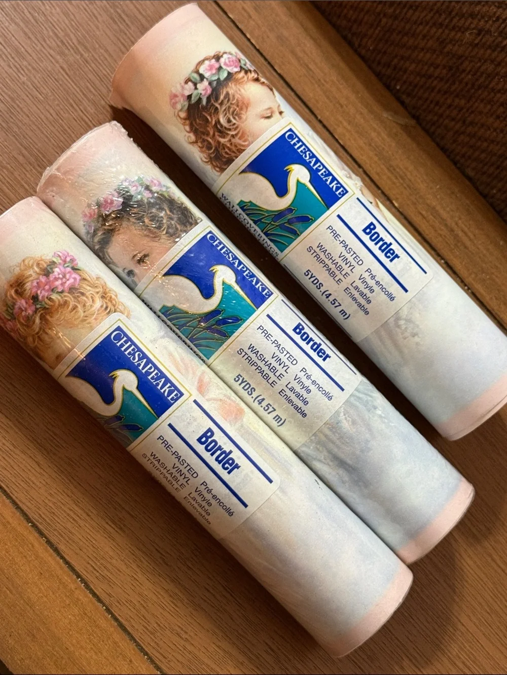 Chesapeake Baby Angel Wallpaper Border 3 rolls